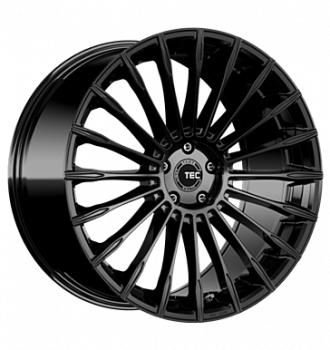 TEC Speedwheels, GT 5, 8x19 ET45 5x112 66,6, black-glossy