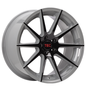 TEC Speedwheels, GT 7, 8,5x19 ET25 5x112 72,5, black-grey 2-tone