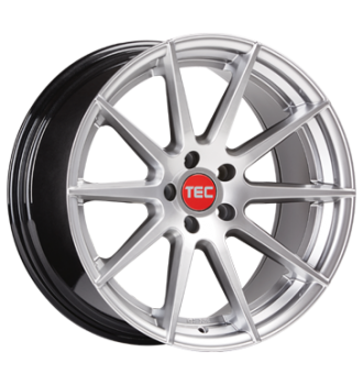 TEC Speedwheels, GT 7, 10x20 ET35 5x114,3 72,5, hyper-silver