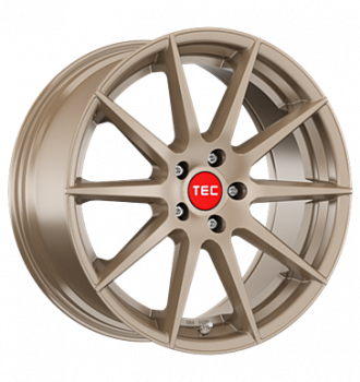 TEC Speedwheels, GT 7, 9x21 ET40 5x112 72,5, Light-Bronze