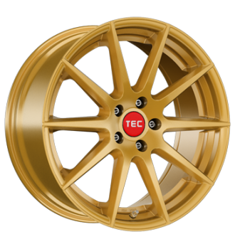 TEC Speedwheels, GT 7, 9x21 ET40 5x112 72,5, gold