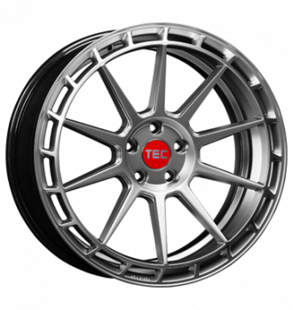 TEC Speedwheels, GT 8, 8x18 ET40 5x100 64, hyper-silber