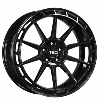 TEC Speedwheels, GT 8, 8x18 ET40 5x100 64, black-glossy