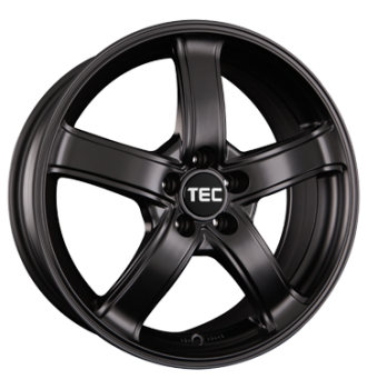 TEC Speedwheels, AS1, 8x18 ET30 5x120 74,1, schwarz seidenmatt
