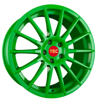 TEC Speedwheels, AS2, 7,5x17 ET38 5x100 57,1, race light-green