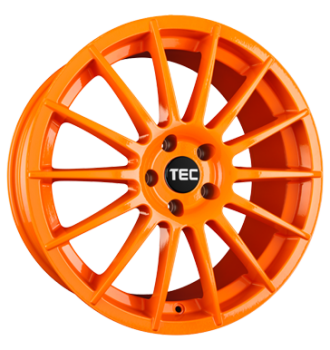 TEC Speedwheels, AS2, 7x17 ET18 4x108 65,1, race orange