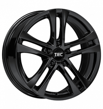 TEC Speedwheels, AS4 Evo, 8x19 ET35 5x112 72,5, schwarz-glanz