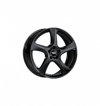 TEC Speedwheels, AS5, 8x19 ET52 5x120 65,1, schwarz-glanz